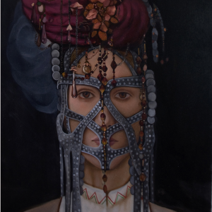 Behind the veil, 50X60 cm ,2013