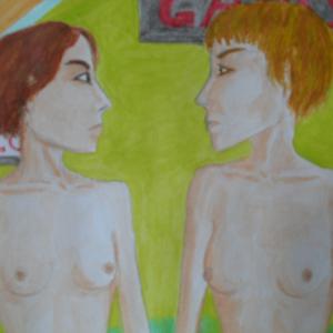 Small women in love - Al primo incontro (particolare)