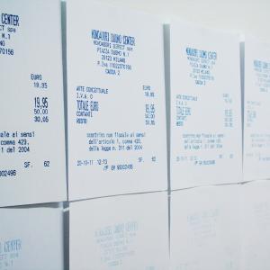 Erased Conceptual Art - detail