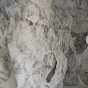 Close up of  'MOHA : หลง' installation