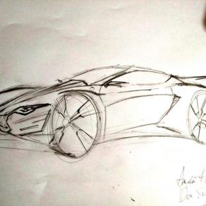 Sketch Car#A.R.A Art&Design