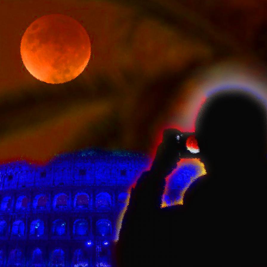 Eclissi lunare più lunga del secolo, è una notte magica con la Luna rossa...!!! Eclissi lunare più lunga del secolo, è una notte magica con la Luna rossa...!!!