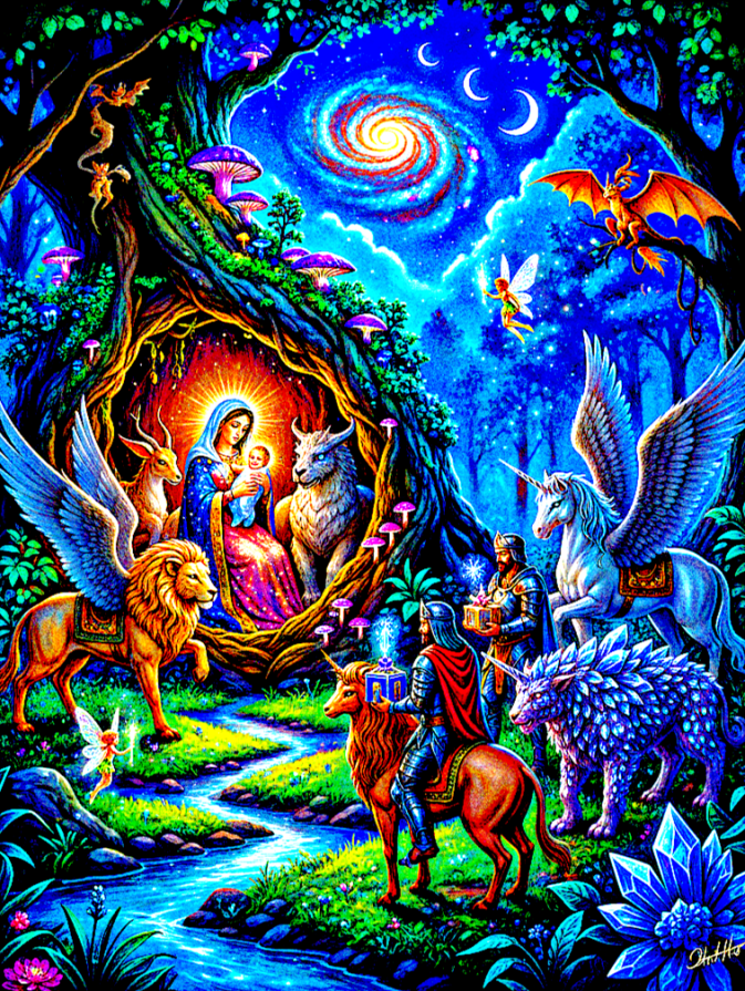 La gioia del Natale è la tenerezza di un Dio che si fa Bambino per noi ????