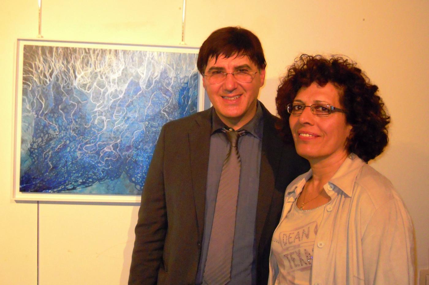 Maristella Angeli present at the inauguration of the collective "Creative Art that knows how to passionate", Falconara Marittima (AN) Maristella Angeli present at the inauguration of the collective "Creative Art that knows how to passionate", Falconara Marittima (AN)