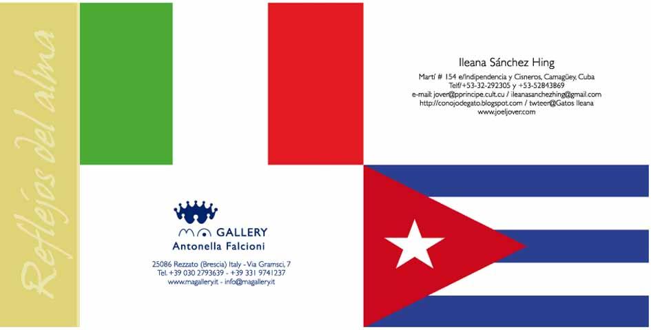 “Reflejos del alma”  Producción: CPAP y artistas participantes:  Antonella Falcioni y Ileana Sánchez Hing