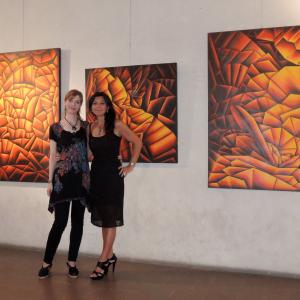 LE FOTO DELL'INAUGURAZIONE di ABSTRACTA A SABBIONETA (MN)