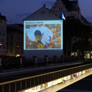 Kunstschaffen - Walk of Art - Beamboard Naschmarkt - dall 15 Luglio fin da 1 Agosto - Vienna