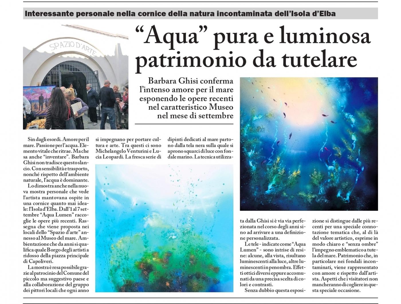 AQUA LUMEN ALL'ELBA