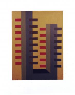 Cromoscala   olio su tela  60x80     2001