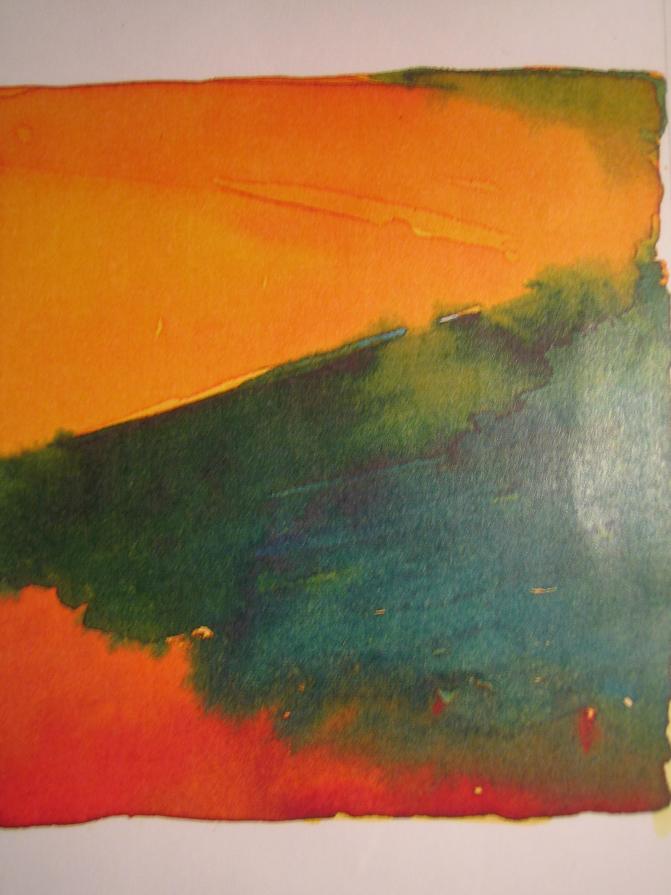 paesaggio al tramonto