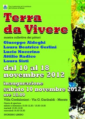 "Terra da vivere"  Mostra collettiva a Merate (LC)    