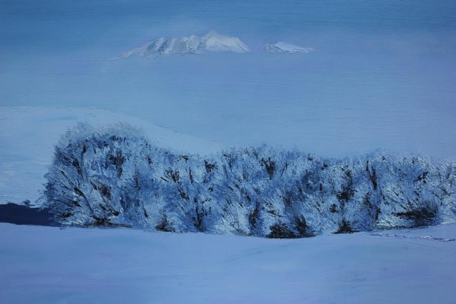 Gran Sasso fra le nubi