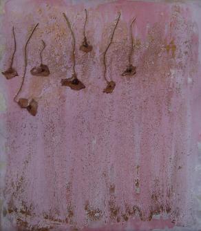 "Dissoluzione poetica" - Immagine di copertina per quaderno di poesia PETALI di Chiara Feoli - Ed. Il Papavero