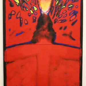 ASSEMBLANDO LE IDEE dicembre 2012-2013 acrilico su tela cm 160x80