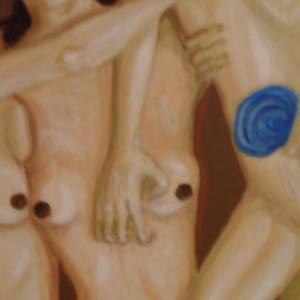 Affollamento di snelle donne minute in sauna - Rivalità congenita (particolare)