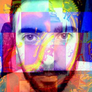 portrait of Juninho inspired on Salvador Dali