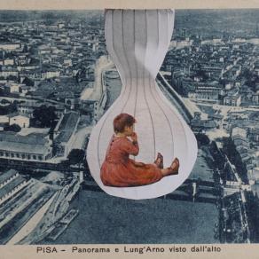 Pisa dall'alto - vecchia cartolina