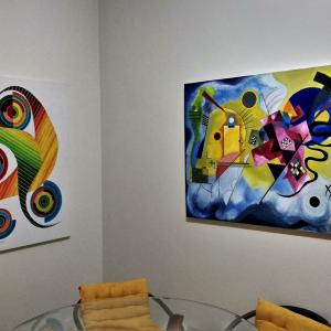 COMPOSITION NR 039 MASTËR On Wall 01– "Square & Circle 025" – By EURICO HAAN – 2016 COMPOSITION NR 039 MASTËR On Wall 01–