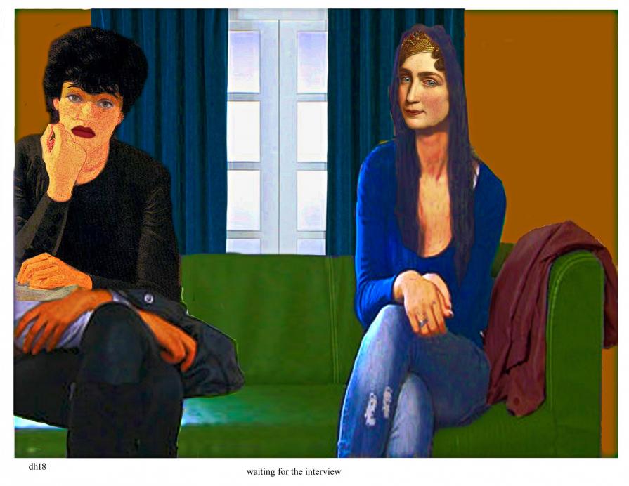 waiting for the interview