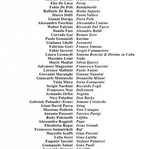 "50 pittori toscani per 50 cantanti toscani"