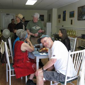 Dipinti di Carla Strozzieri sono in mostra a "Dai Vigneti," Quadri di Carla Strozzieri