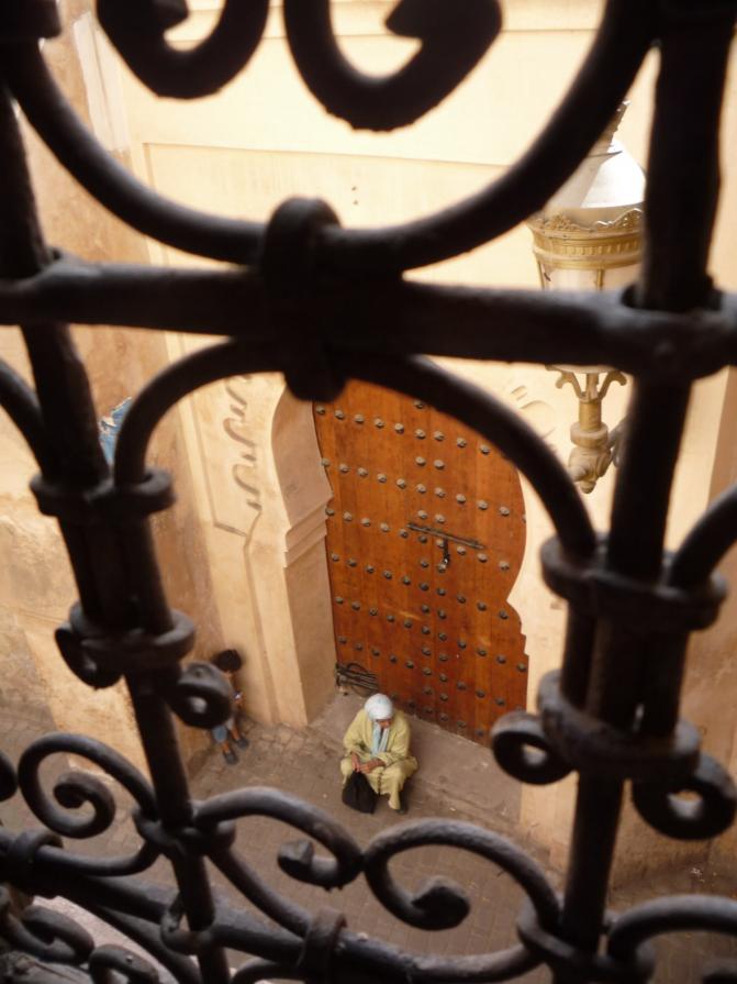 alla finestra della medersa