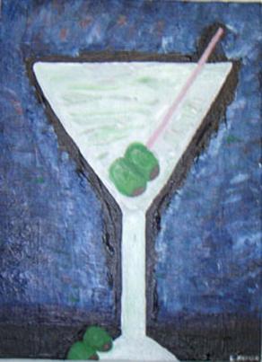 A lonley Martini