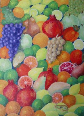 FIORI e N MORTE (frutta)