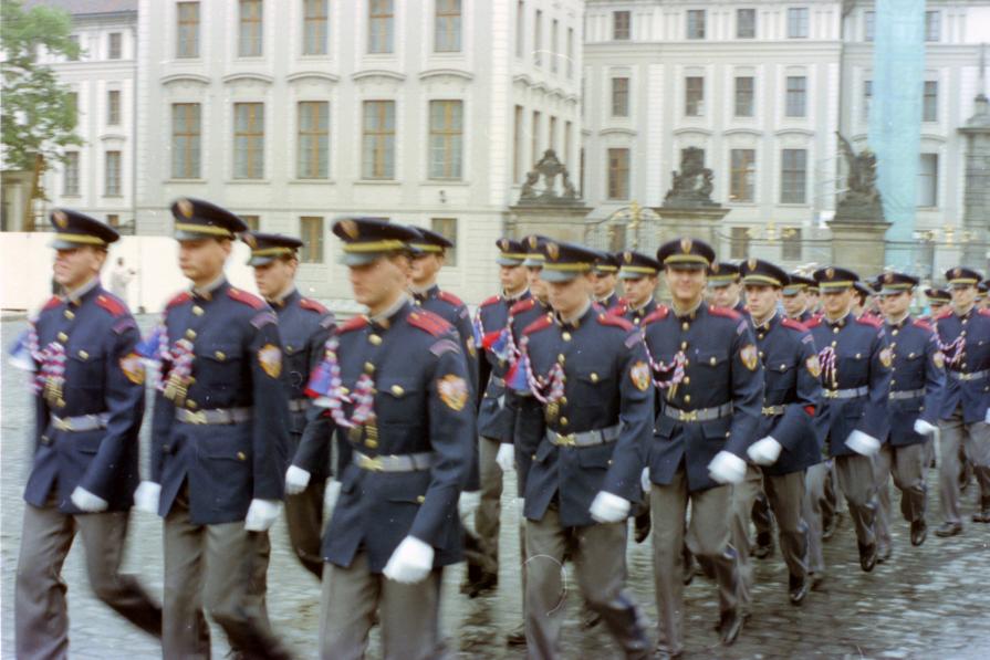 "Walking with Hrabal N° 8" - Prague (1992)