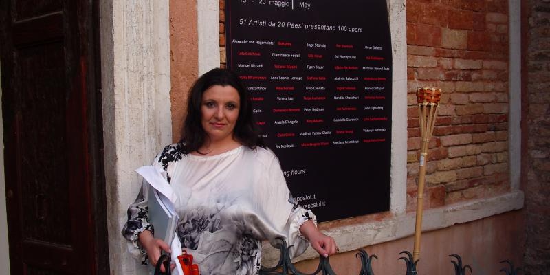 EVI PHOTOPOULOS THE GREEK CONTEMPORARY VISUAL ARTIST PARTICIPATES AT <<VENICE PREBIENNALE 2011>> EVI PHOTOPOULOS THE GREEK CONTEMPORARY VISUAL ARTIST PARTICIPATES AT <<VENICE PREBIENNALE 2011>>