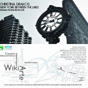 Mostra Fotografica di Christina Drakos NEW YORK BETWEEN THE LINES