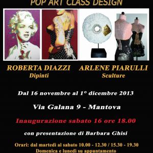 POP ART CLASS DESIGN alla ARTEARTE a MANTOVA