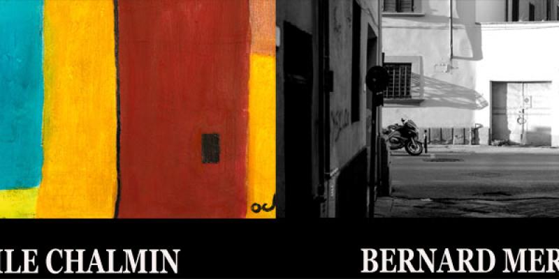Mostre personali di Odile Chalmin e Bernard Merces