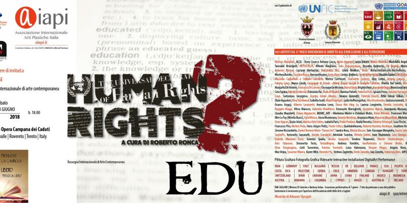 Invito: Human Rights?#EDU 2018, Rovereto Invito: Human Rights?#EDU 2018, Rovereto