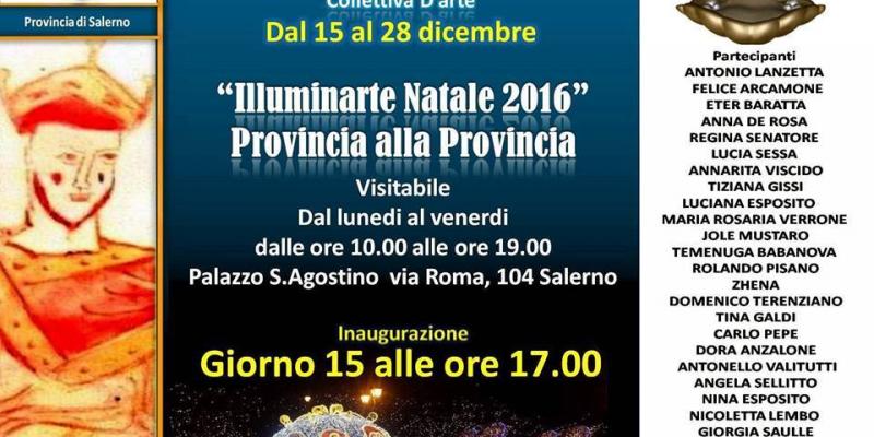 ILLUMIN'ARTE (collettiva curata da me Anna De Rosa)