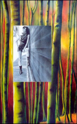 “Quadro nel quadro” - In the cage