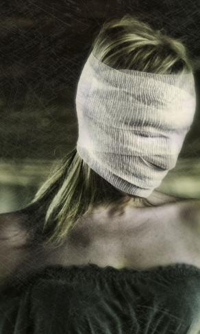 Unusual portrait of a a woman