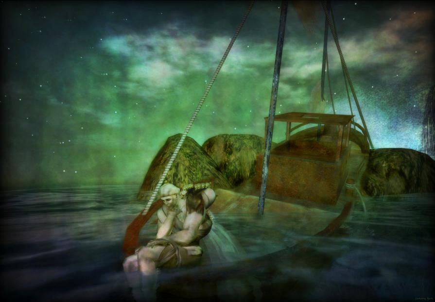 Catch the winds of destiny wherever they drive the boat