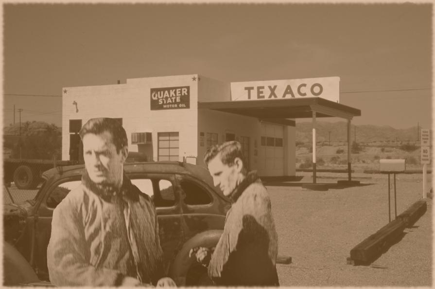 Jack Kerouac e Neal Cassady (Jack Kerouac, ai confini della realtà)