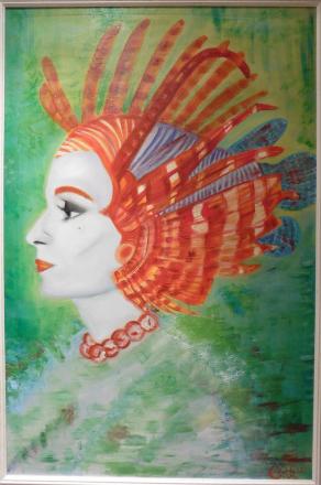 Lion Scorpion Fish Insane Ideas  Oil On Canvas