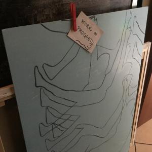 Lavoro iniziato,ma fermo Lavoro iniziato,ma fermo