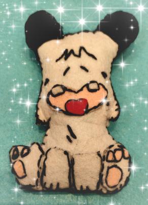 Creazione in feltro HELLO SPANK...!!!