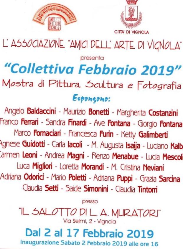 Mostra collettiva di febbraio