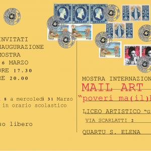 Mail Art "Poveri ma(il) belli" Mail Art "Poveri ma(il) belli"