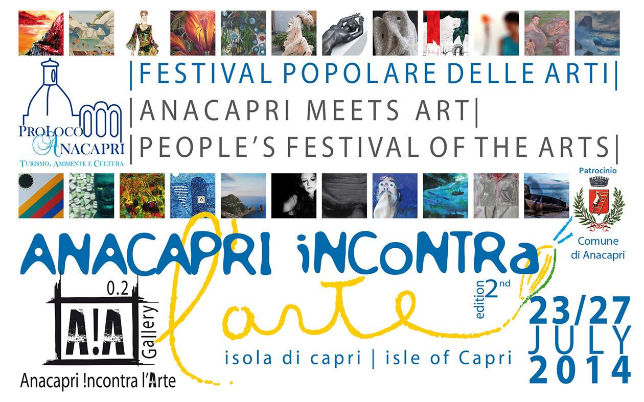 Anacapri incontra l'arte sull'isola di Capri dal 23 al 27 luglio 2014
