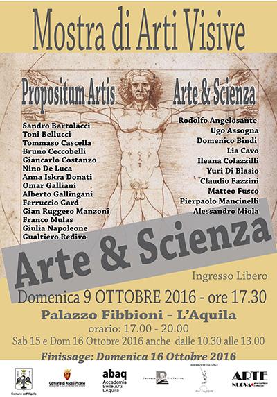PROPOSITUM ARTIS - ARTE & SCIENZA