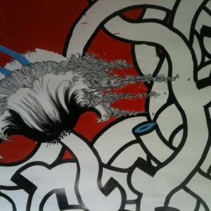 Live Painting in Old Jaffa Port, Tel Aviv