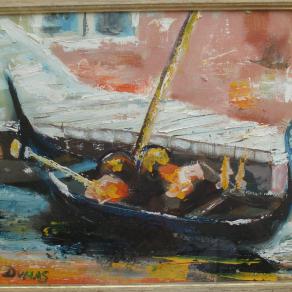 Gabriella Dumas Burgato – Gondola a Venezia