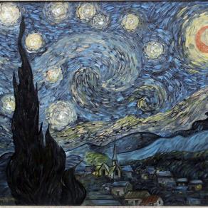 La notte stellata ( Van Gogh )