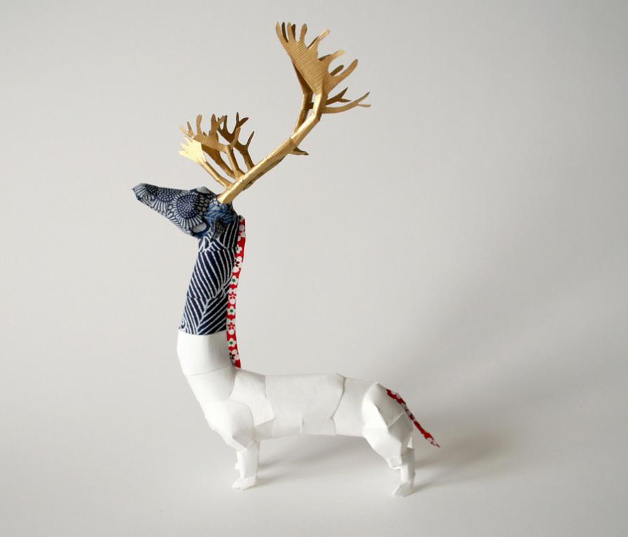 Cervocielo Dorato (Cervidae Ramificatus Nano)